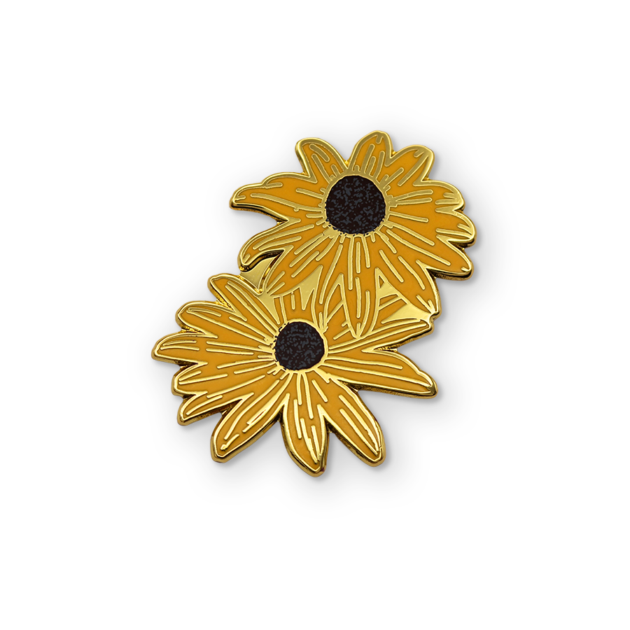 Black-eyed Susan Pin
