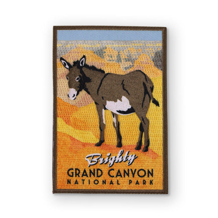 Brighty the Burro Patch Magnet