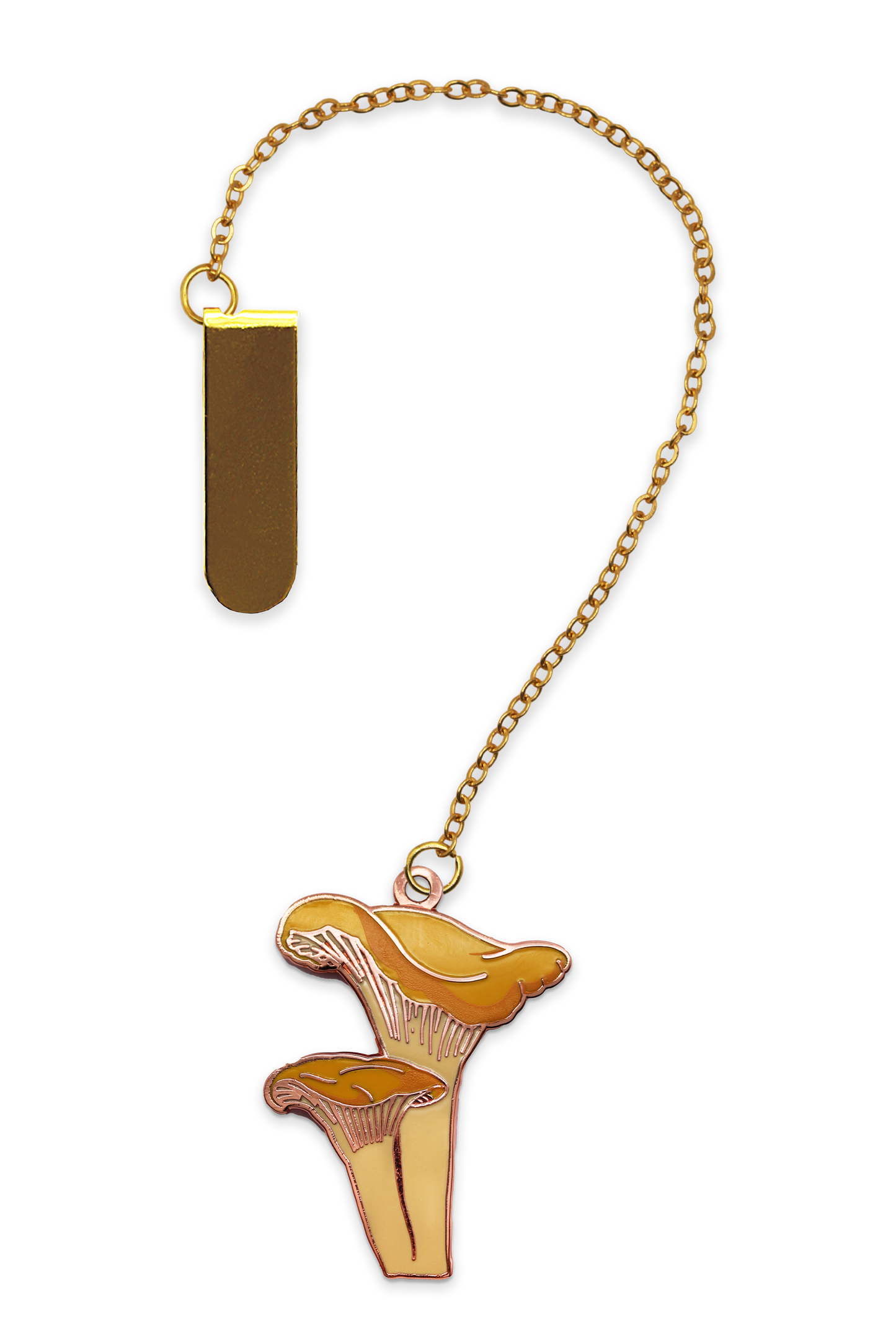 Chanterelle Mushroom Bookmark