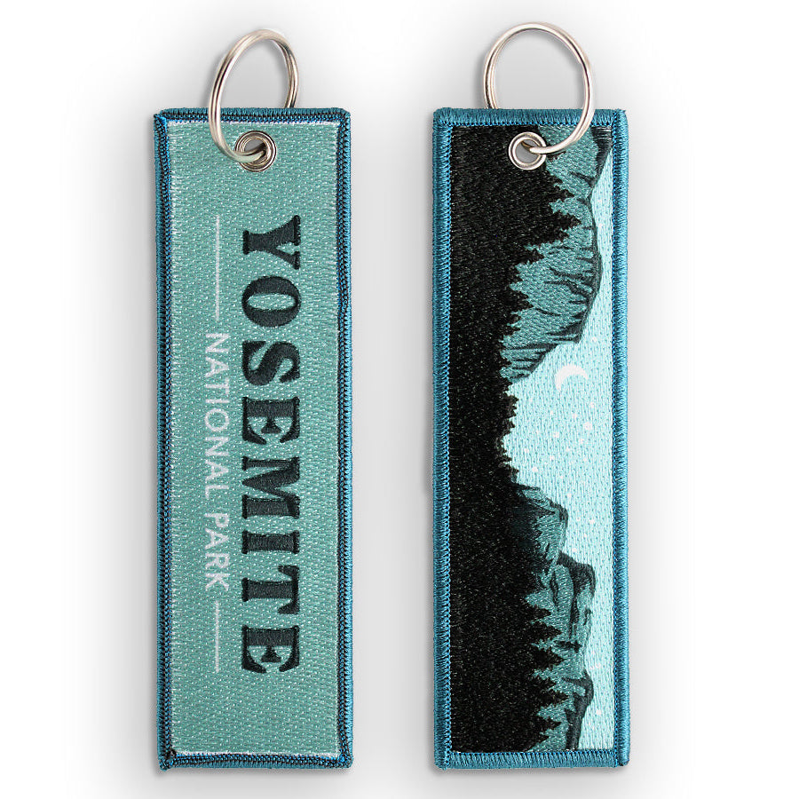 Yosemite National Park Night Sky Flight Tag