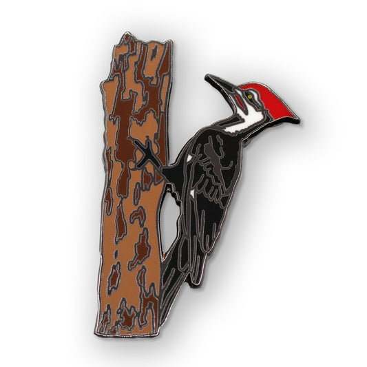Pileated Woodpecker Pin