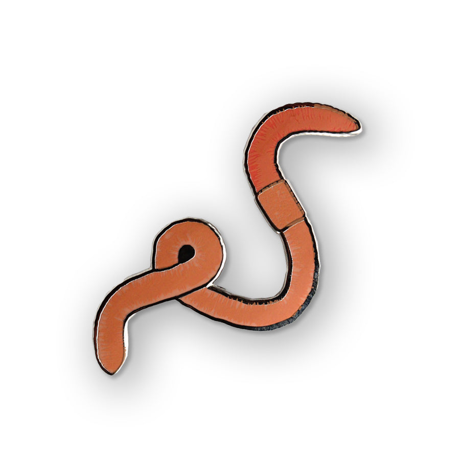 Earthworm Pin