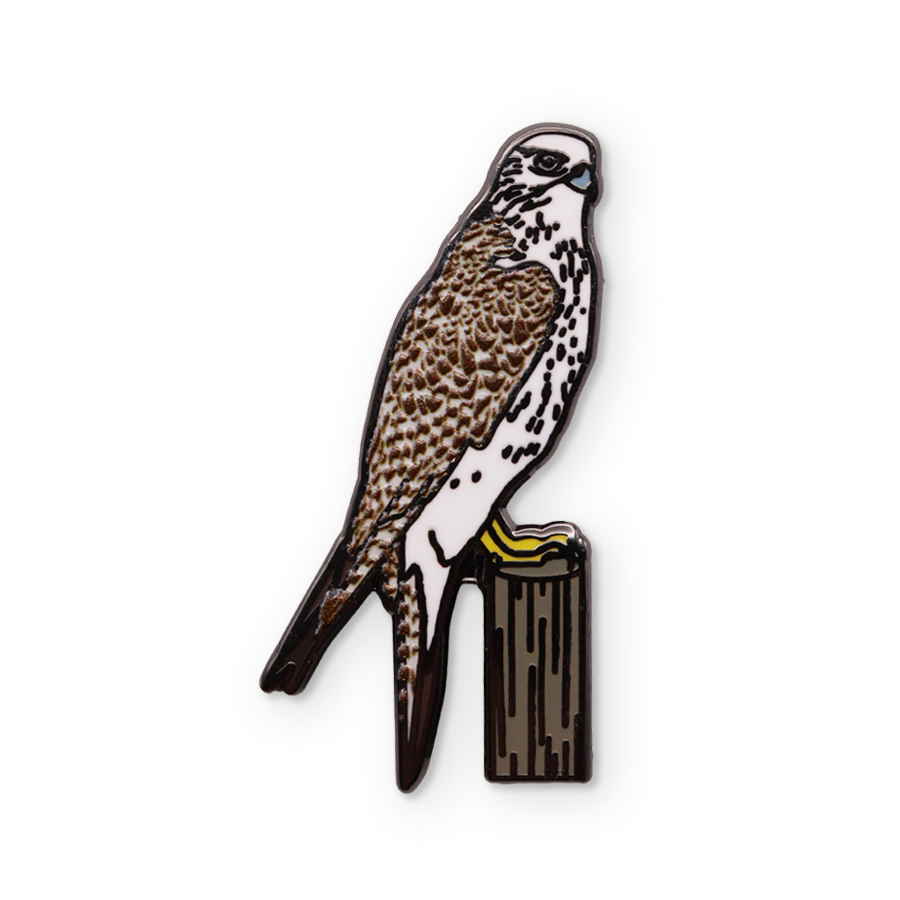 Gyrfalcon Pin