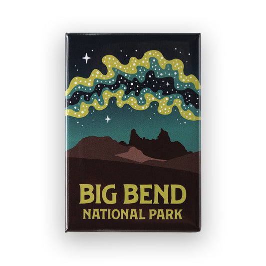 Big Bend National Park Milky Way Glossy Magnet