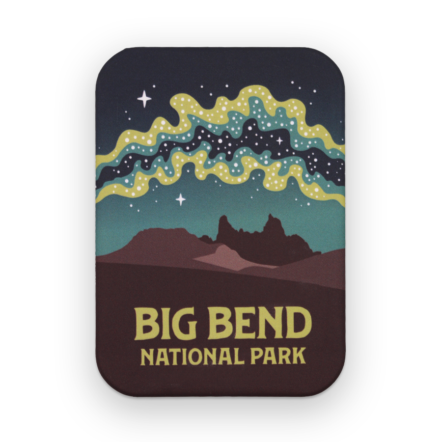 Big Bend National Park Milky Way Matte Magnet