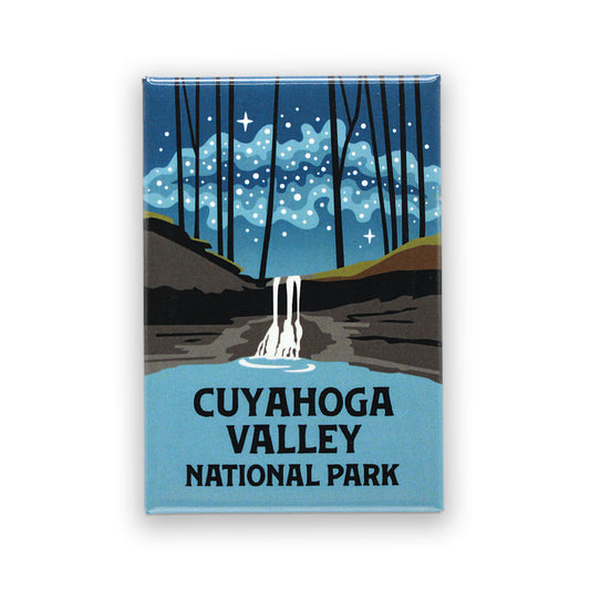 Cuyahoga Valley National Park Milky Way Glossy Magnet