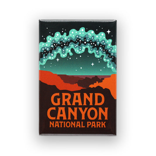 Grand Canyon National Park Milky Way Glossy Magnet