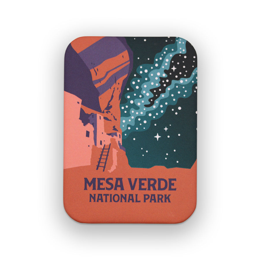 Mesa Verde National Park Milky Way Matte Magnet