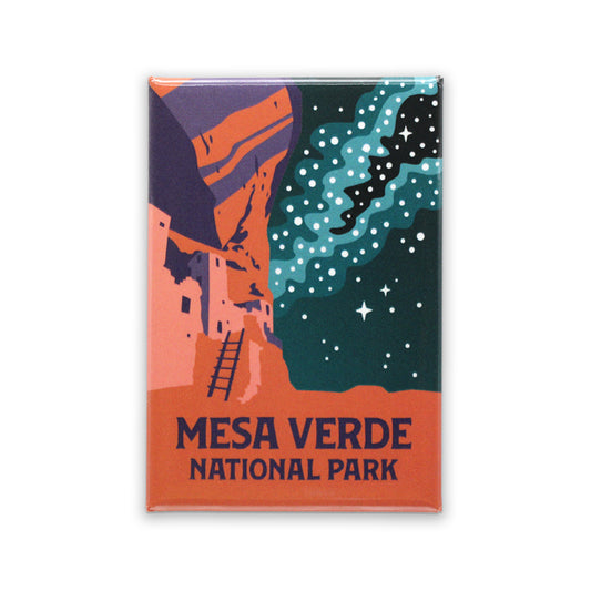 Mesa Verde National Park Milky Way Glossy Magnet