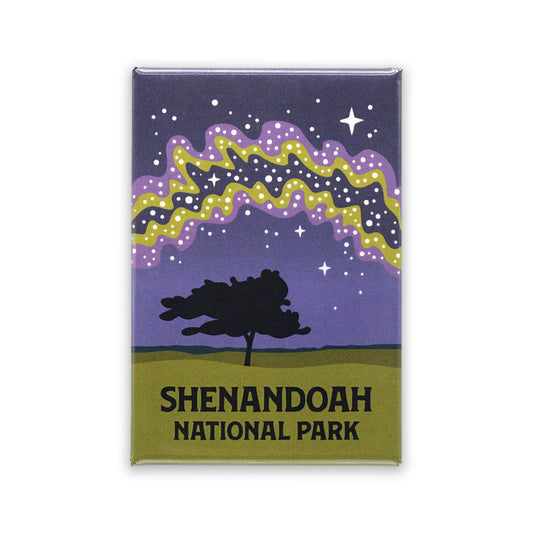 Shenandoah National Park Milky Way Glossy Magnet