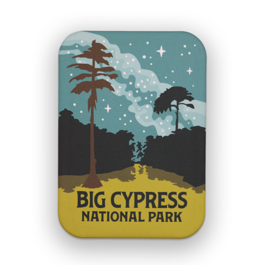 Big Cypress National Park Milky Way Matte Magnet