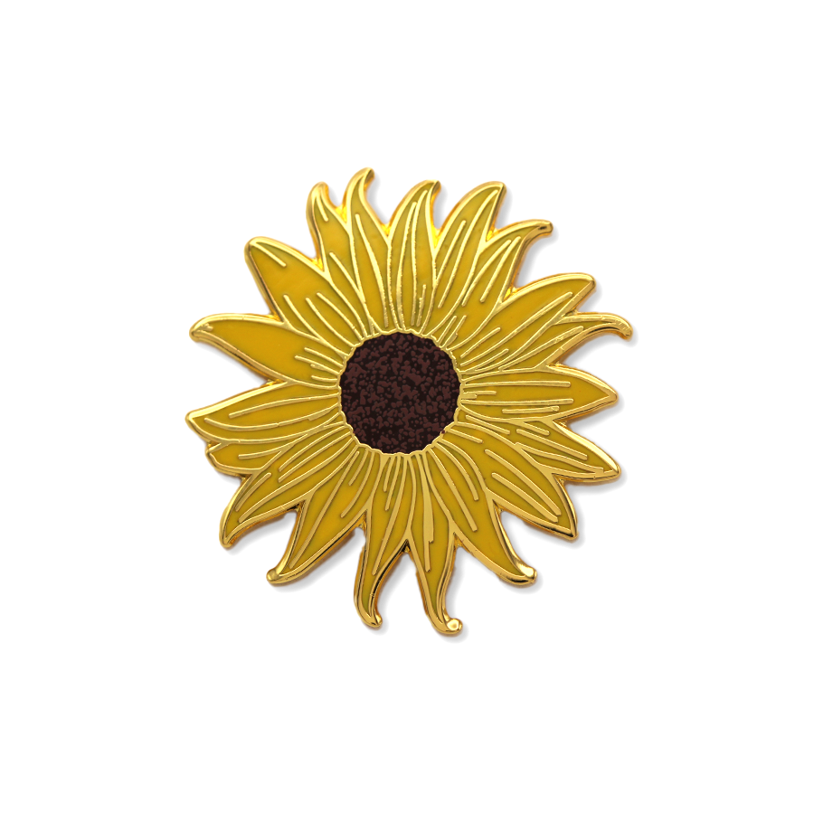 Wild Sunflower Pin