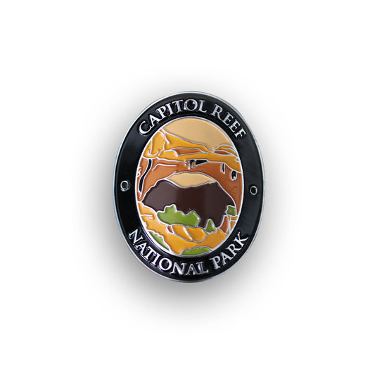 Capitol Reef National Park Traveler Walking Stick Medallion