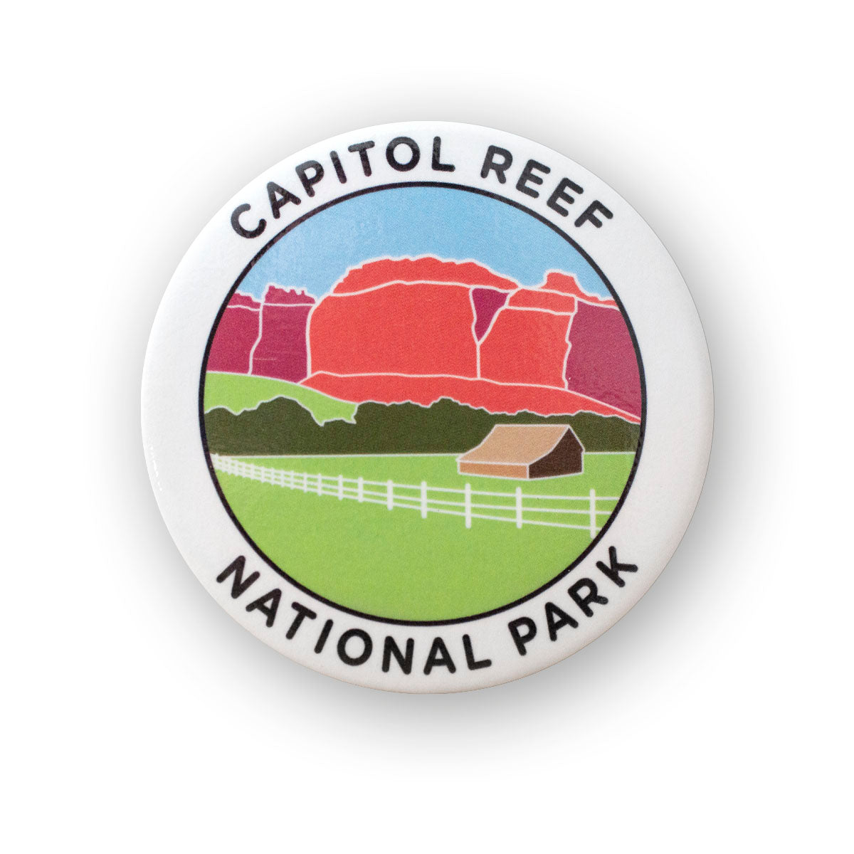 Capitol Reef National Park Metal Magnet