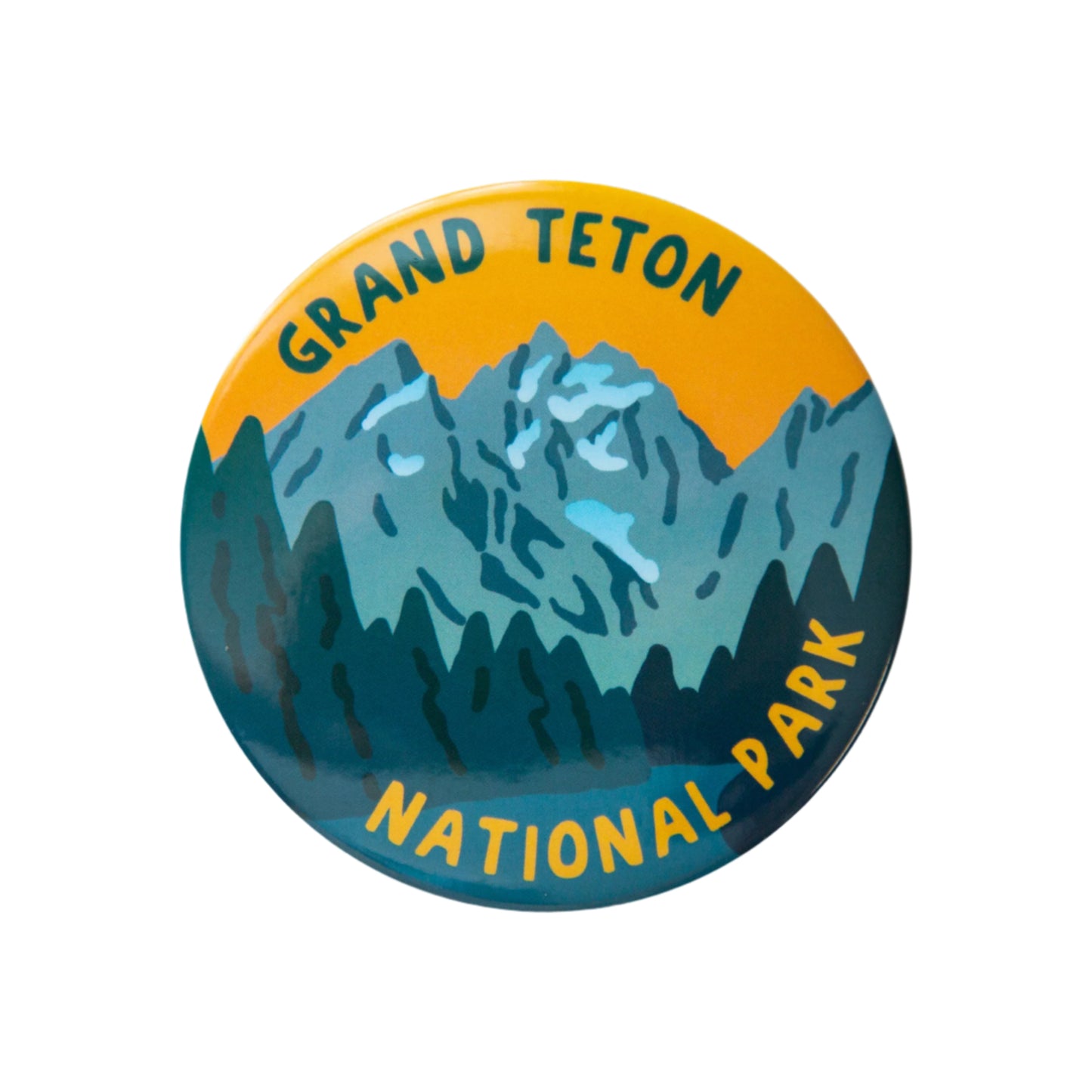 Grand Teton National Park Merit Badge JUMBO Magnet