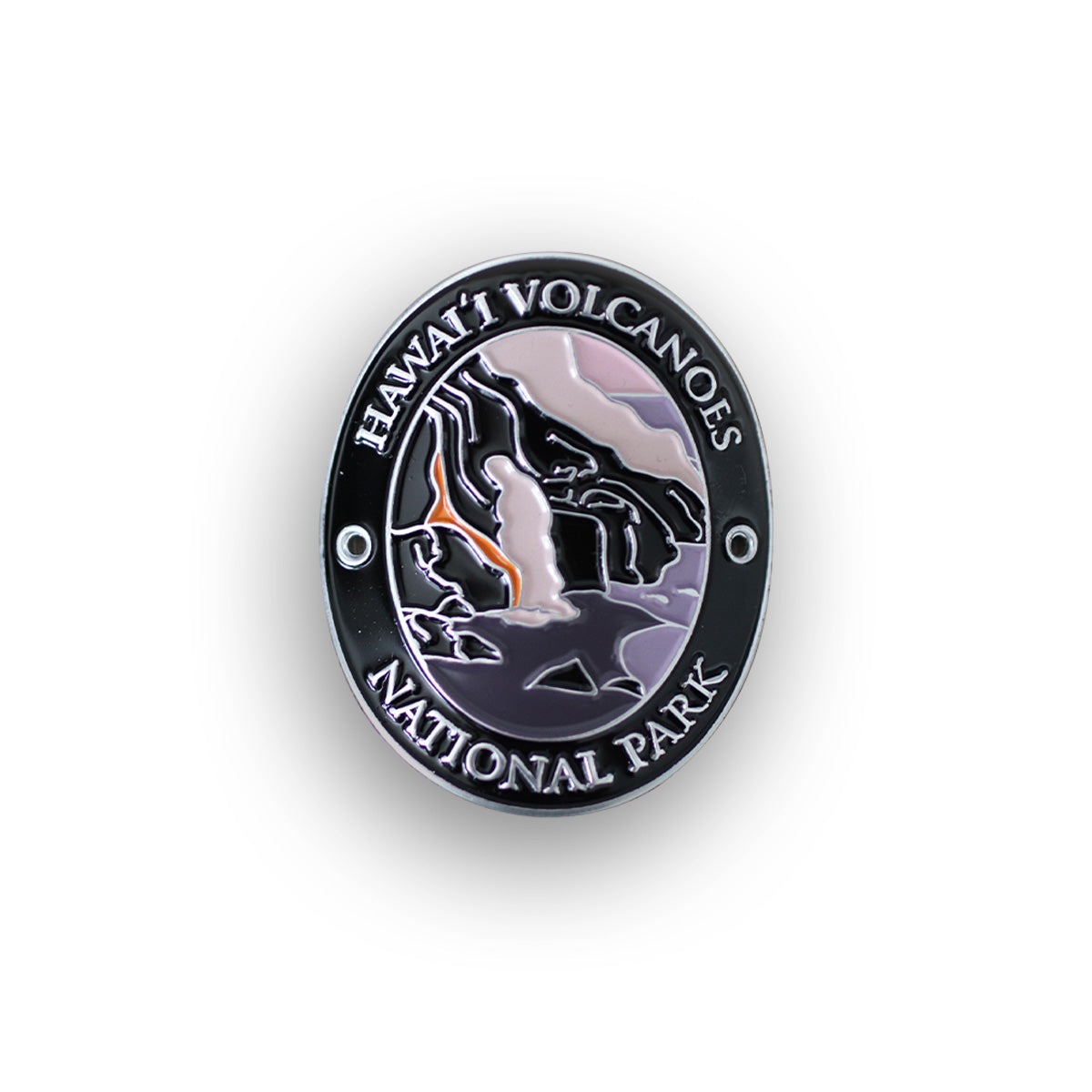 Hawai'i Volcanoes National Park Traveler Walking Stick Medallion