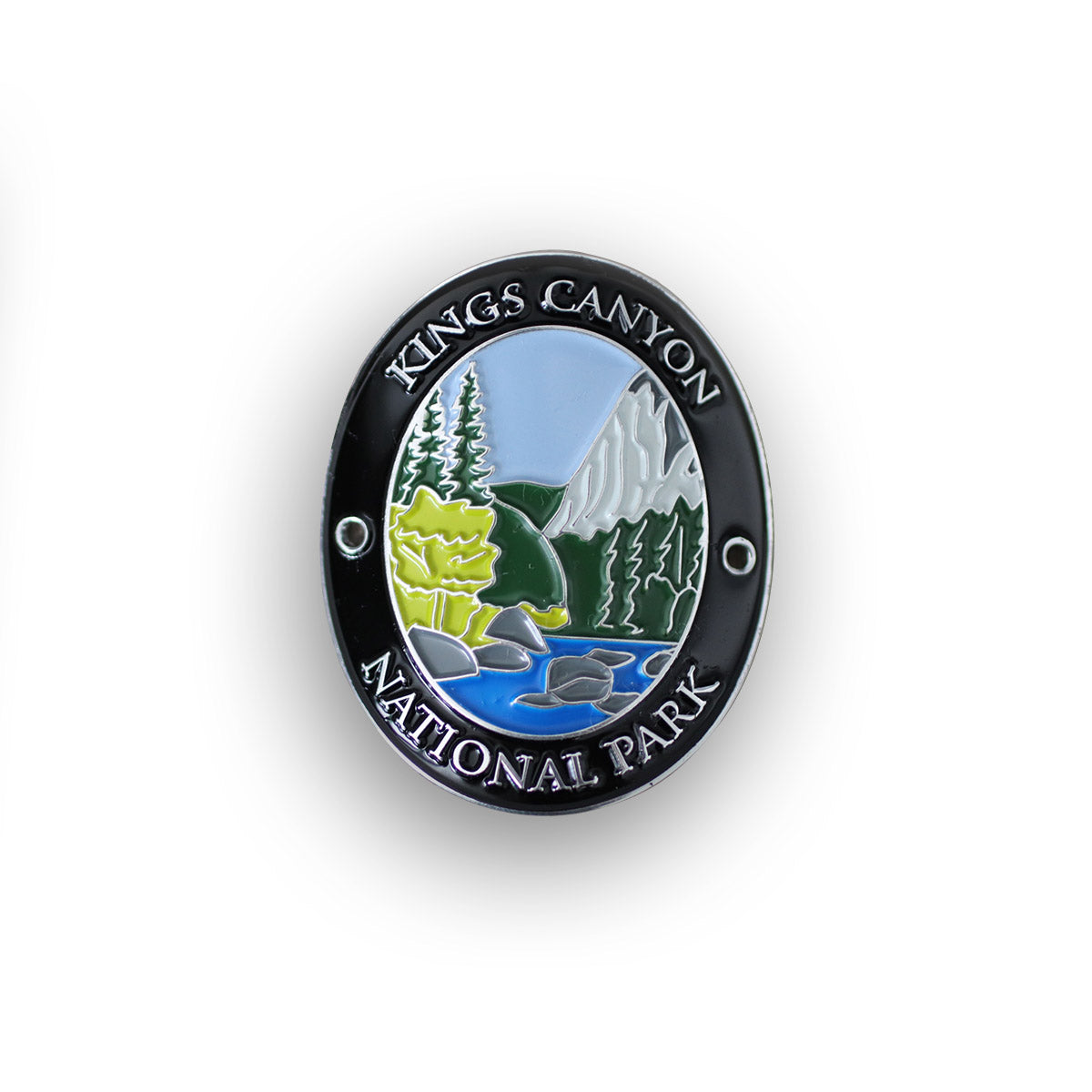 Kings Canyon National Park Traveler Walking Stick Medallion