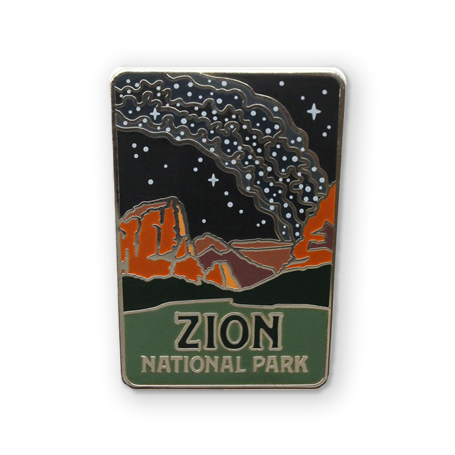 Zion National Park Milky Way Pin