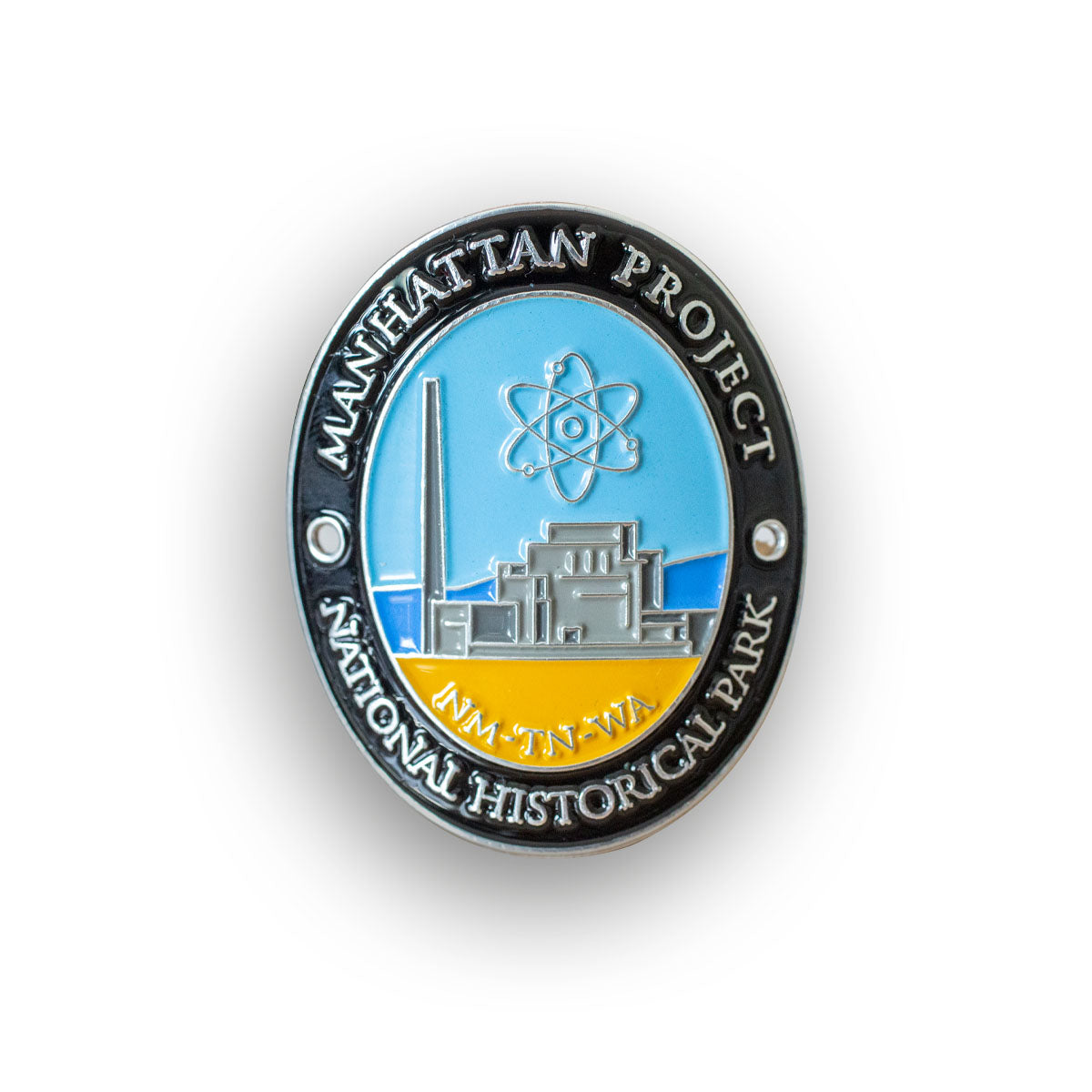 Manhattan Project National Historical Park Traveler Walking Stick Medallion