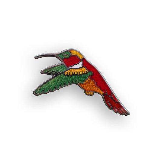 Rufous Hummingbird Pin