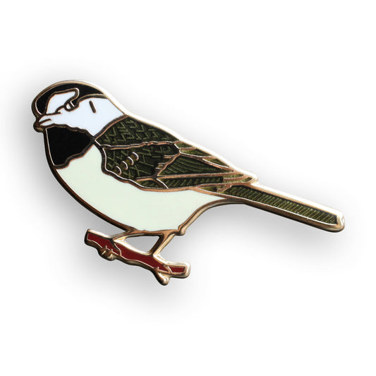 Mountain Chickadee Pin