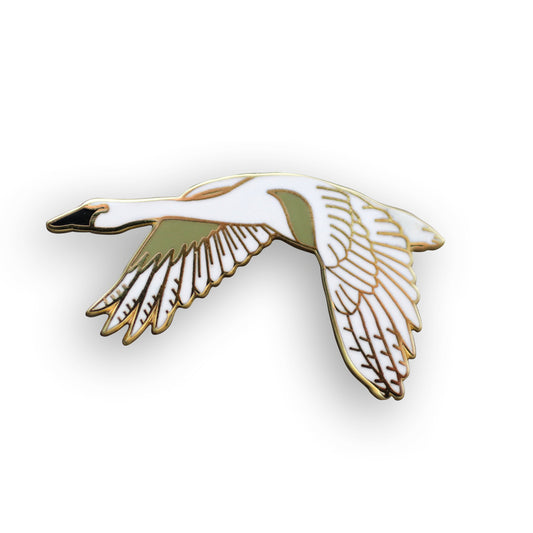 Trumpeter Swan Pin