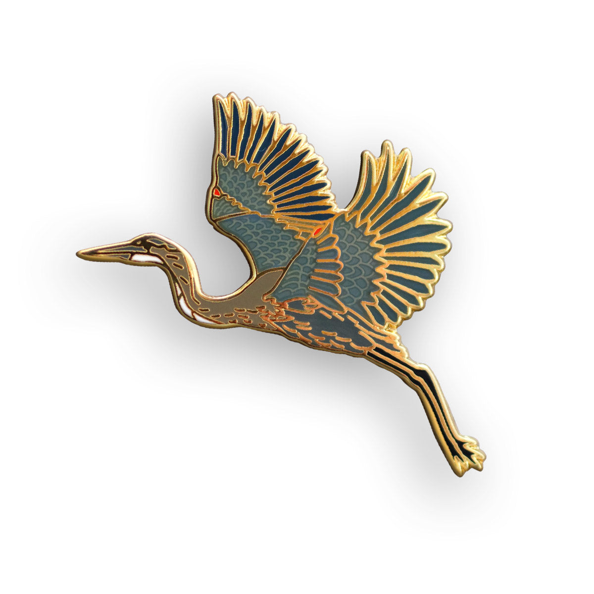 Great Blue Heron Pin