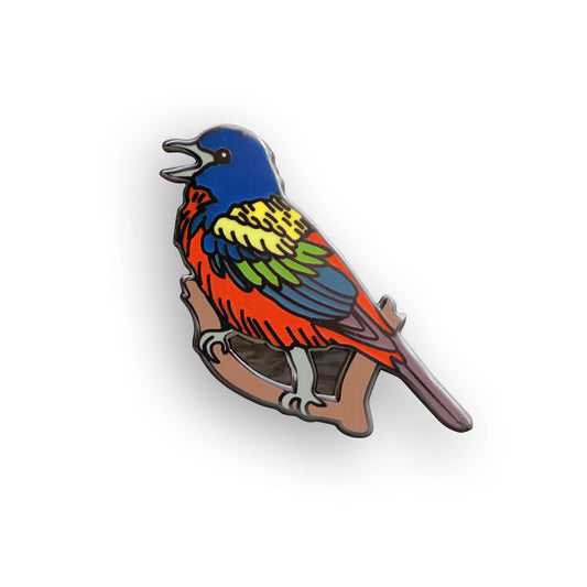 Painted Bunting Pin