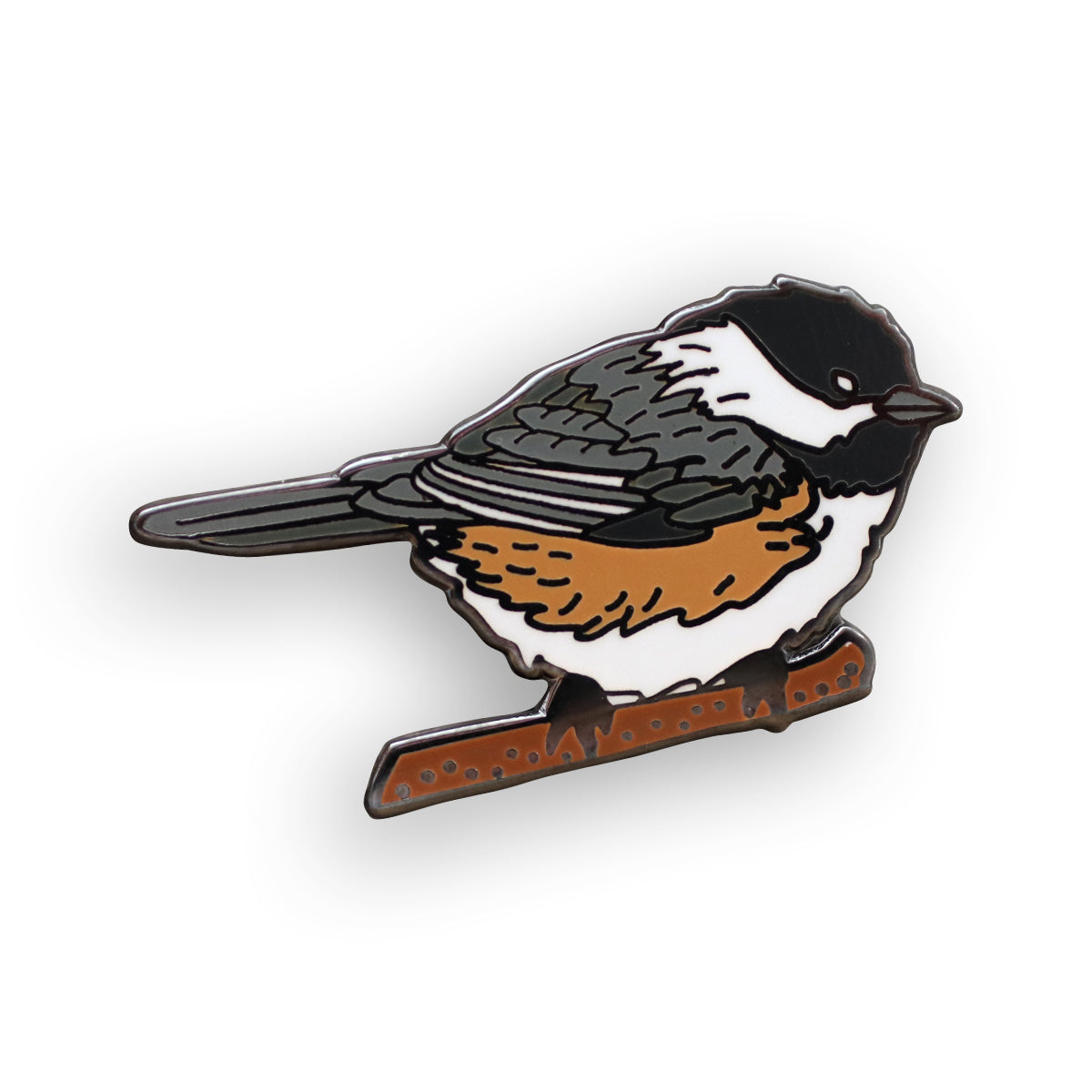 Black-capped Chickadee Pin