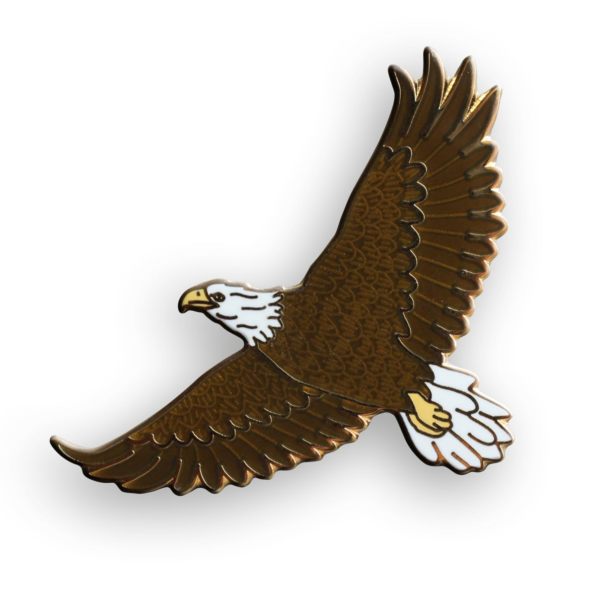 Bald Eagle in Flight Pin