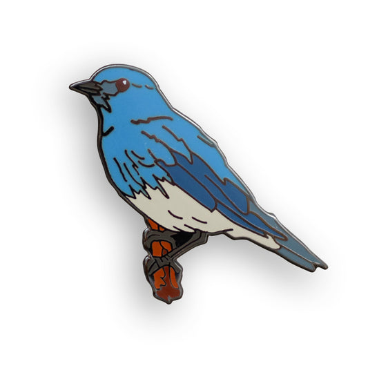 Mountain Bluebird Pin