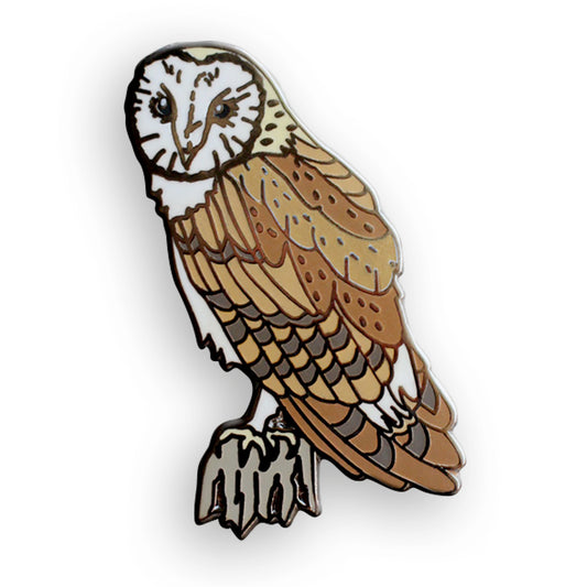 Barn Owl Pin