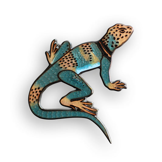 Collared Lizard Pin