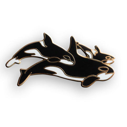 Orca Pod Pin