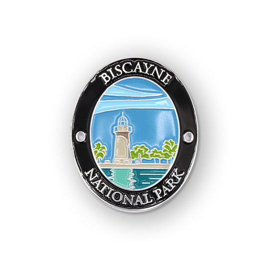 Biscayne National Park Traveler Walking Stick Medallion