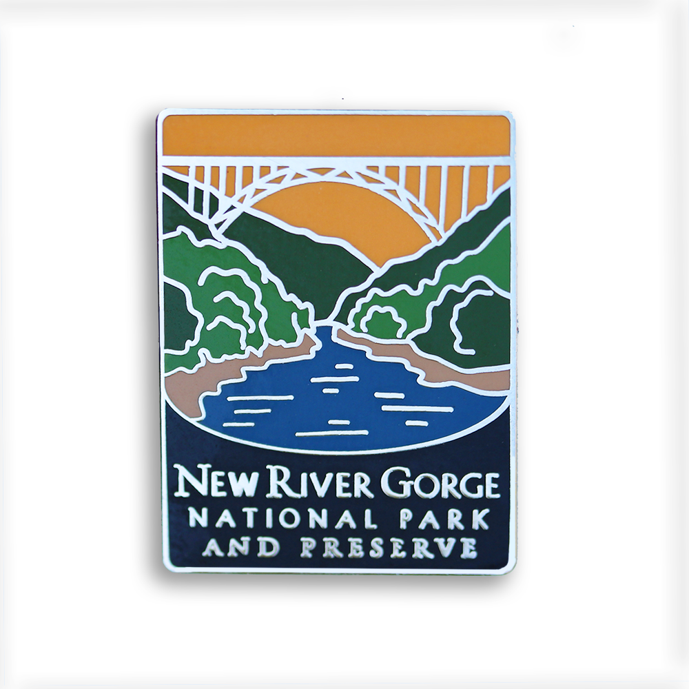 New River Gorge National Park & Preserve Traveler Pin