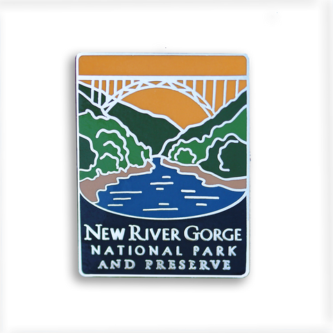 New River Gorge National Park & Preserve Traveler Pin