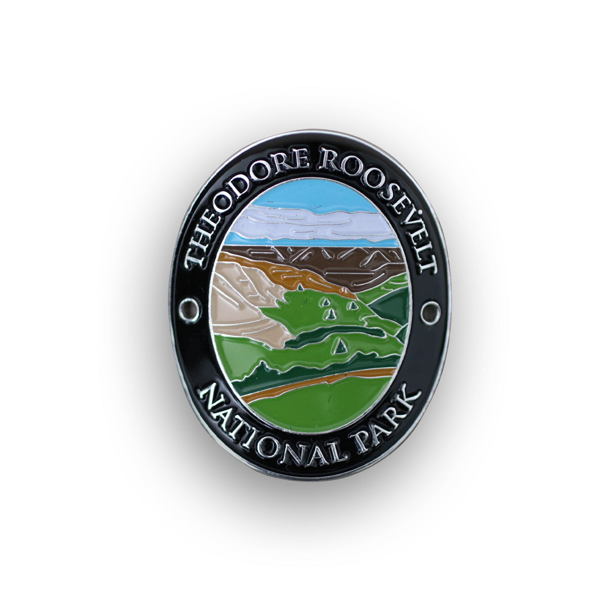 Theodore Roosevelt National Park Traveler Walking Stick Medallion