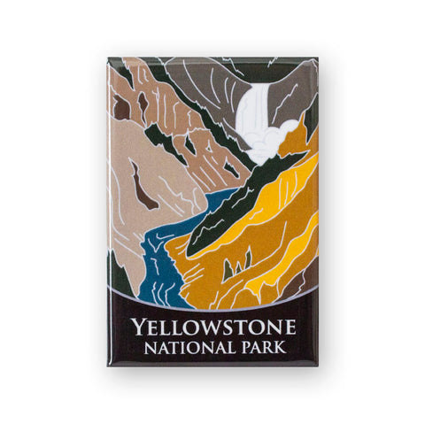 Yellowstone National Park Traveler Magnet