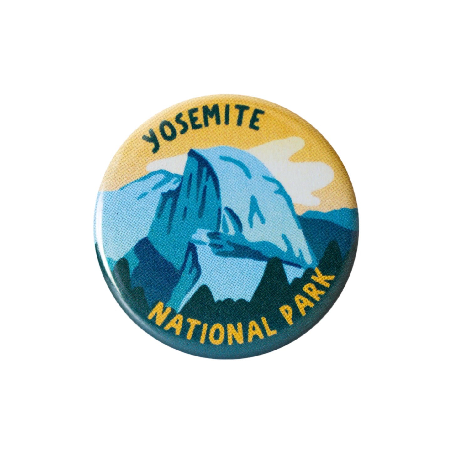 Yosemite National Park Merit Badge Button