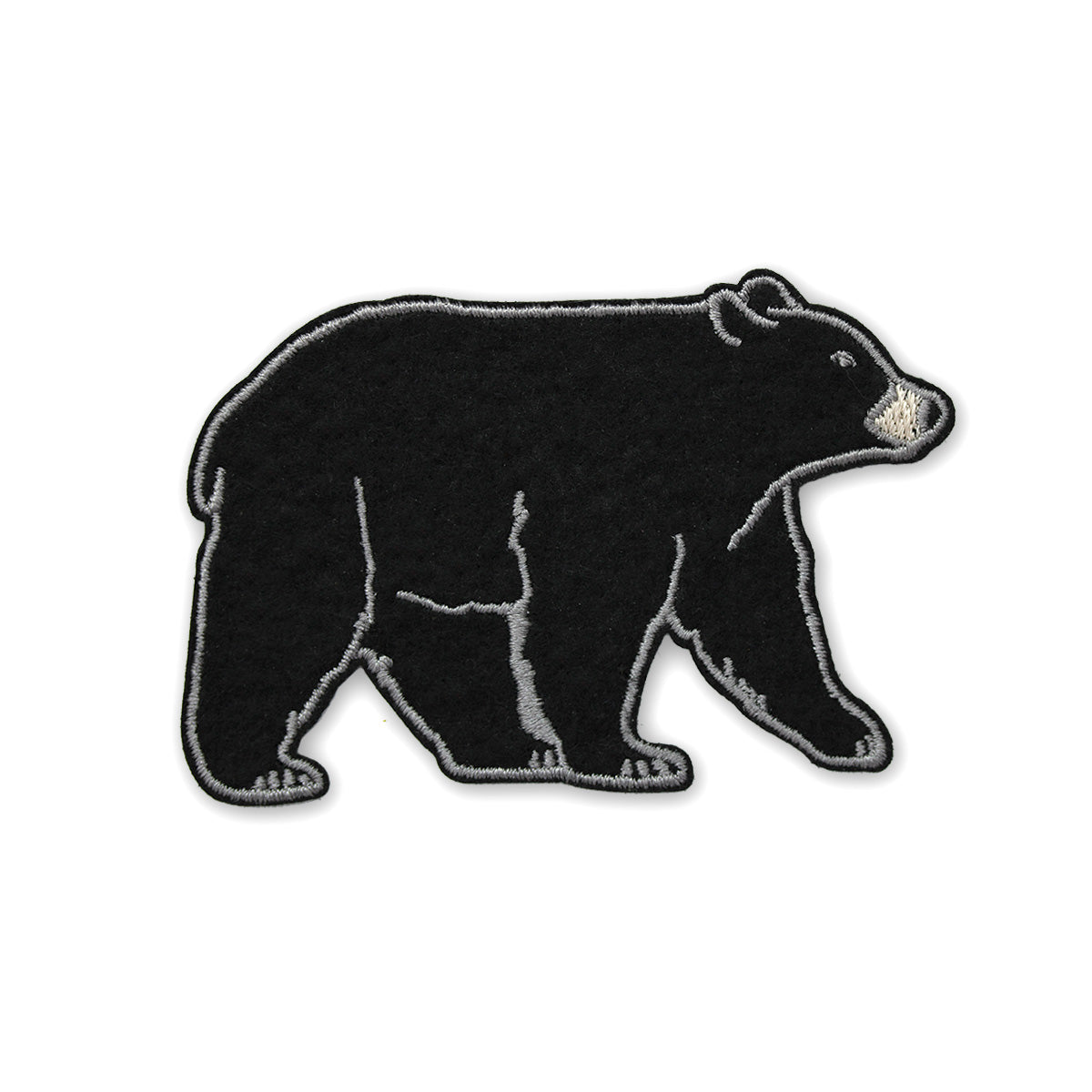 Black Bear Felt Patch