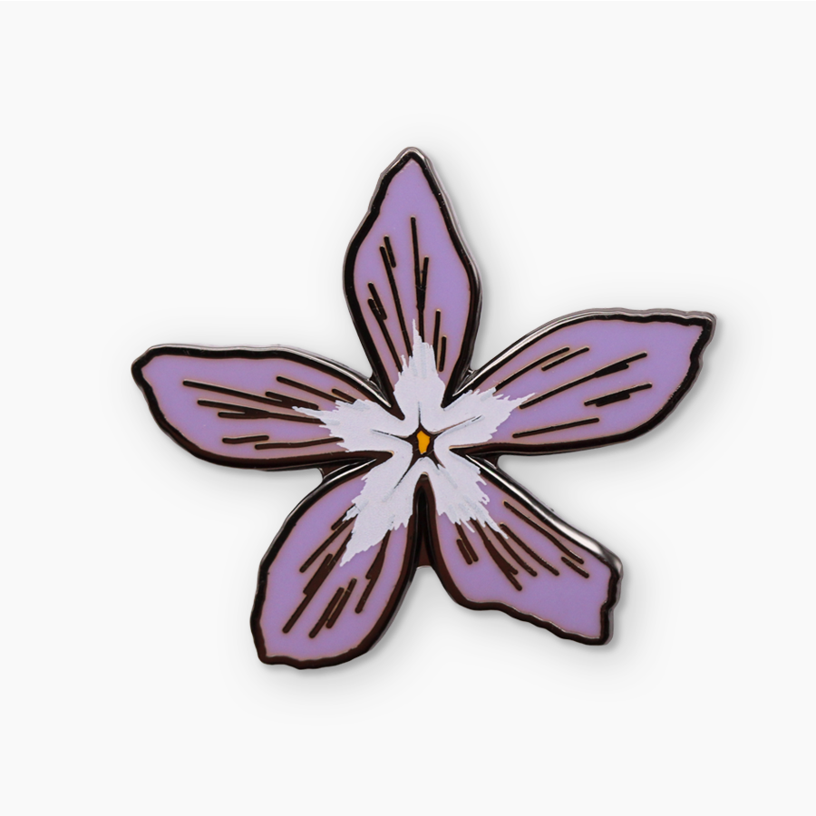 Blue Phlox Pin