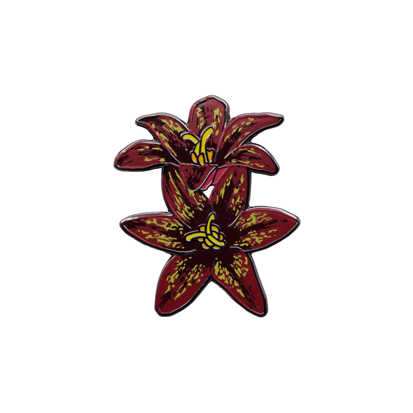 Chocolate Lily Pin