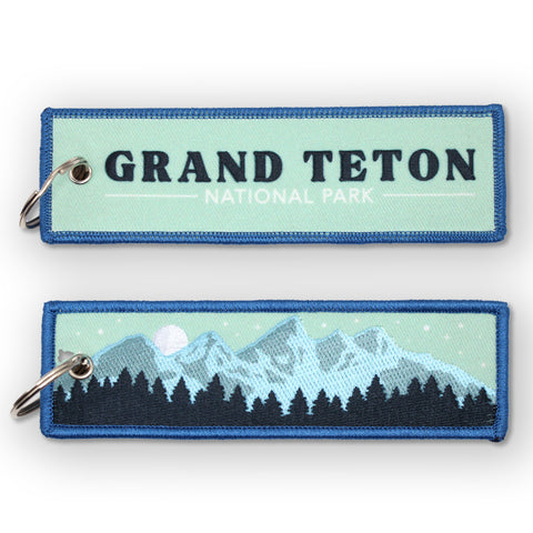 Embroidered Keychains – National Park Souvenirs