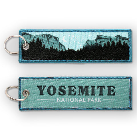 Yosemite National Park Night Sky Flight Tag