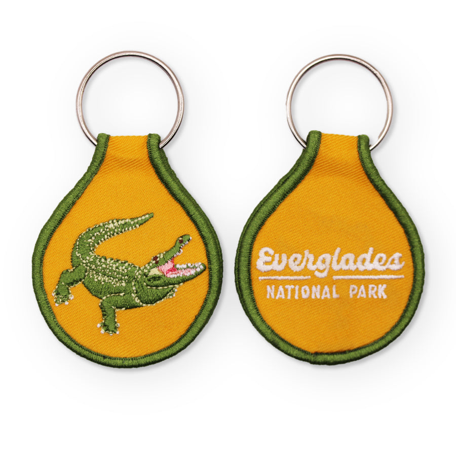 Everglades National Park Canvas Keychain