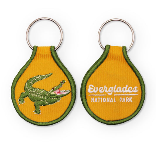 Everglades National Park Canvas Keychain