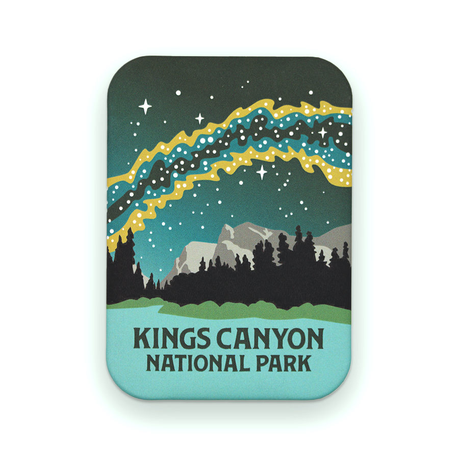 Kings Canyon National Park Milky Way Matte Magnet
