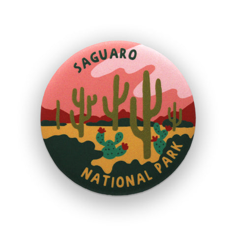 Saguaro National Park Merit Badge Magnet