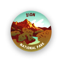 Zion National Park Merit Badge Magnet